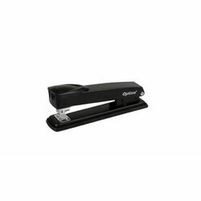 Capsator metalic, 40 coli, 160x58x40mm, capse 24/6, 26/6, 24/8, Optima MS40 - negru