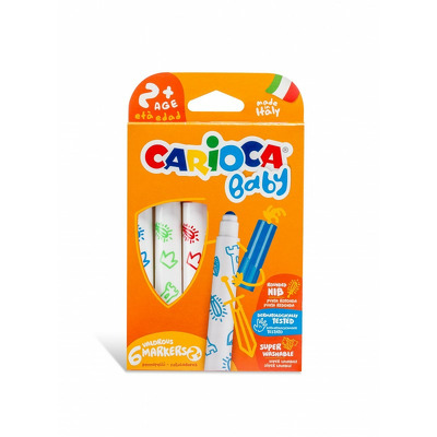 Carioca 6 culori Baby