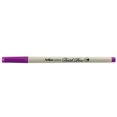 Carioca Supreme Brush Pen, varf flexibil (tip pensula) - magenta