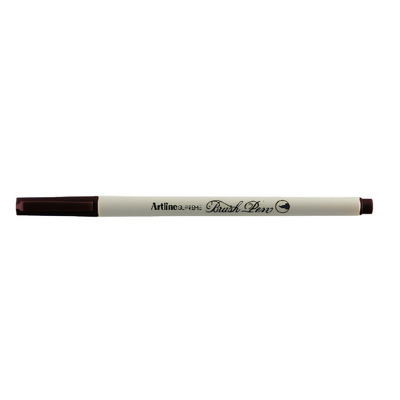 Carioca Supreme Brush Pen, varf flexibil (tip pensula) - maro inchis