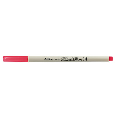 Carioca Supreme Brush Pen, varf flexibil (tip pensula) - roz trandafiriu