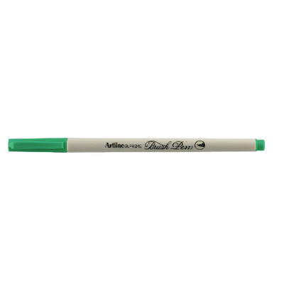 Carioca Supreme Brush Pen, varf flexibil (tip pensula) - verde inchis