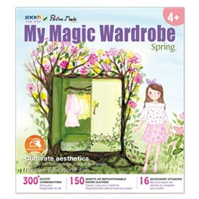 Carte creativa Stickn My Magic Wardrobe - primavara