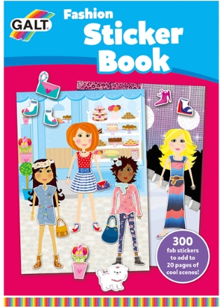 Carte cu abtibilduri fashion girl club