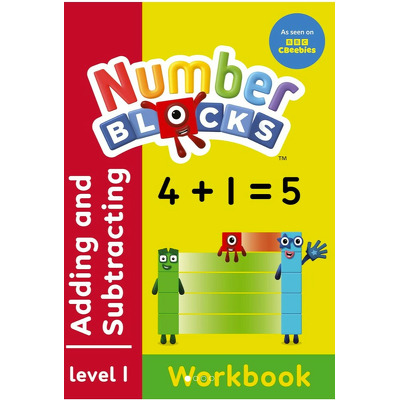 Carte cu activitati Numberblocks - Adunari si scaderi
