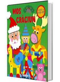 Carte cu pop-up - MOS CRACIUN