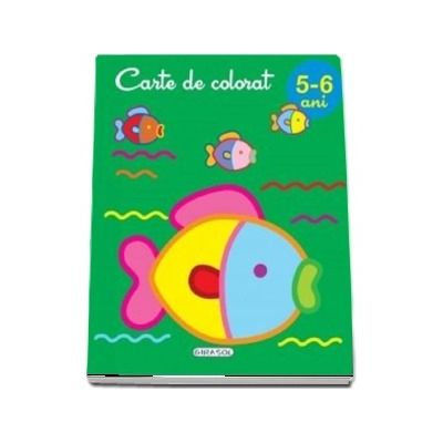 Carte de colorat 5-6 ani