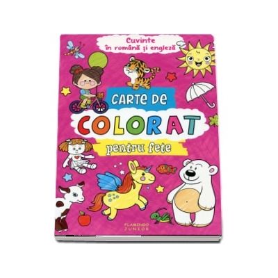 Carte de colorat pentru fete