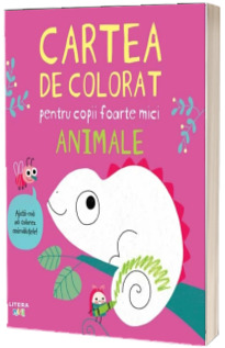 Cartea de colorat pentru copii foarte mici. Animale