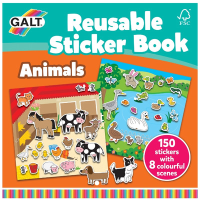 Cartea mea cu stickere - Animale