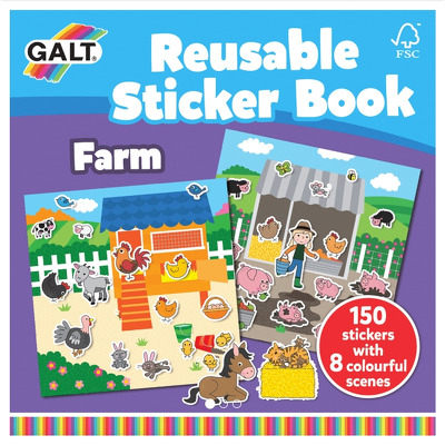 Cartea mea cu stickere - Ferma
