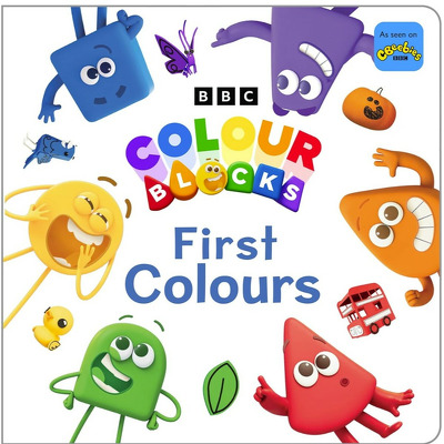 Carticica Colourblocks  - Culori primare si secundare