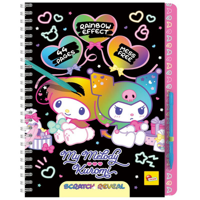 Carticica de razuit - My melody si Kuromi