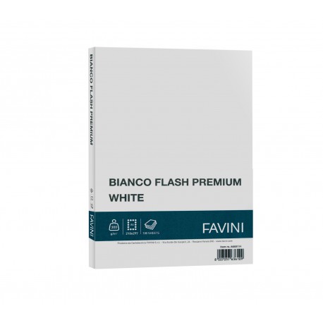 Carton carti vizita A4, 300g alb neted, Favini