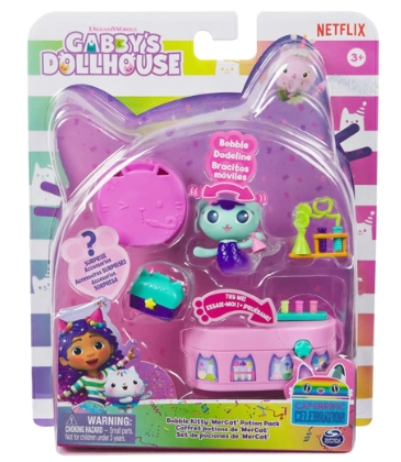 Casa de papusi - Gabby Pisirena Bobble - cu mobilier si accesorii
