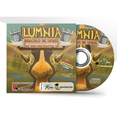 CD cu soft educational, pentru clasa a IV-a. Lumina - Dincolo de umbre. Joc Edu-Distractiv 3D