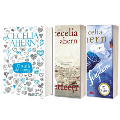 Cecilia Ahern, set de 3 carti: O suta de nume, Perfecti si Post-Scriptum