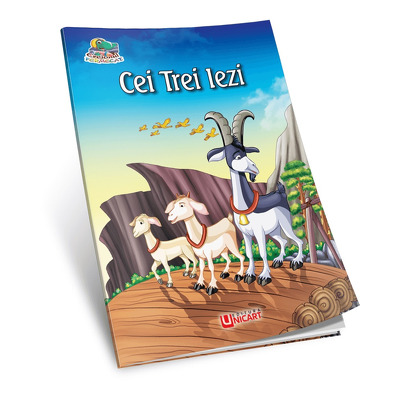 Cei trei iezi. Carte de colorat