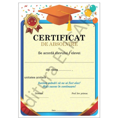 Certificat de absolvire