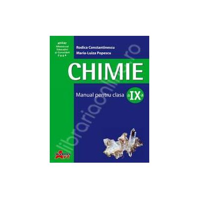 Chimie, manual pentru clasa a IX-a (Rodica Constantinescu)