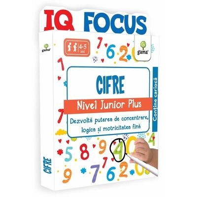 Cifre. Nivel Junior Plus - IQ FOCUS