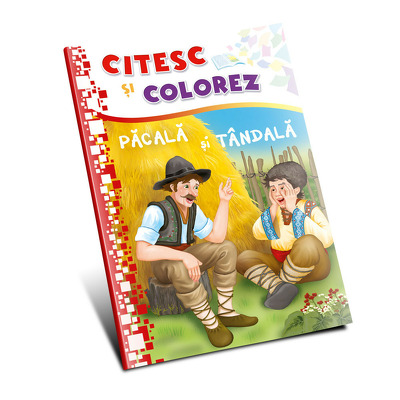 Citesc si colorez. Pacala si Tandala