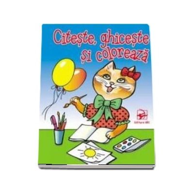 Citeste, ghiceste si coloreaza Citeste, ghiceste si coloreaza