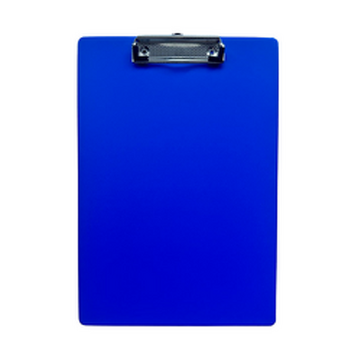 Clipboard simplu A4, plastifiat PP, Optima - albastru Clipboard simplu A4, plastifiat PP, Optima - albastru