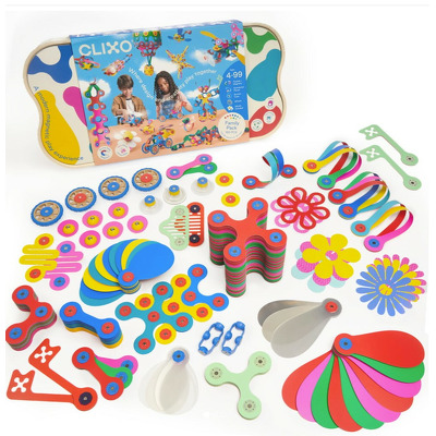 Clixo joc magnetic de construit. Distractie in familie (150 piese) Clixo joc magnetic de construit. Distractie in familie (150 piese)