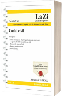 Codul civil. Cod 770. Actualizat la 18.01.2023