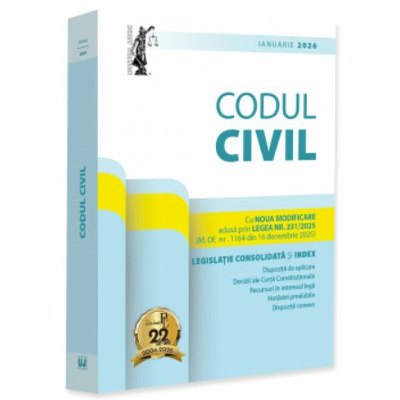 Codul civil ianuarie 2026
