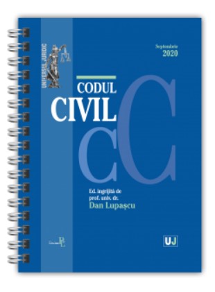 Codul civil Septembrie 2020 - EDITIE SPIRALATA