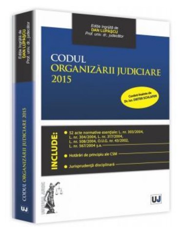 Codul organizarii judiciare 2015