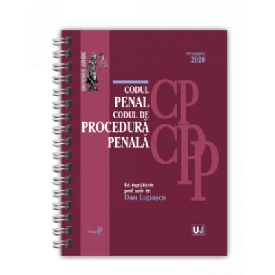 Codul penal si Codul de procedura penala Octombrie 2020