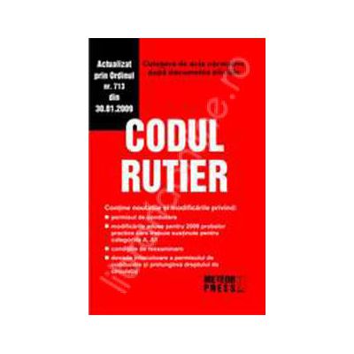 Codul Rutier 2009