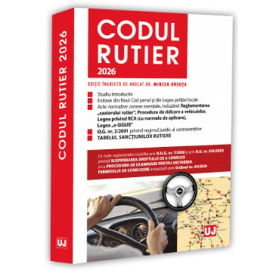 Codul rutier 2026