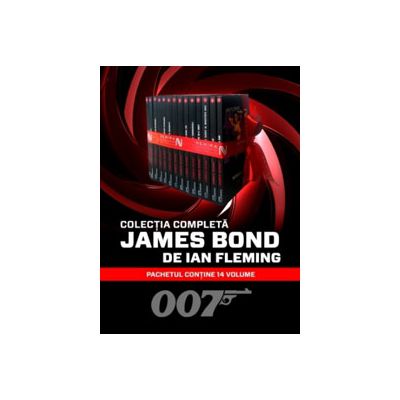 Colectia completa JAMES BOND (14 volume)