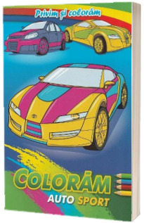 Coloram auto sport. Privim si coloram