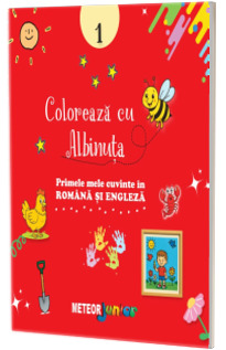 Coloreaza cu albinuta 1 Coloreaza cu albinuta 1