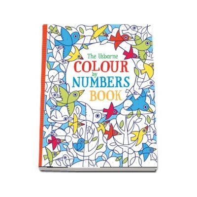 Colour by numbers book
