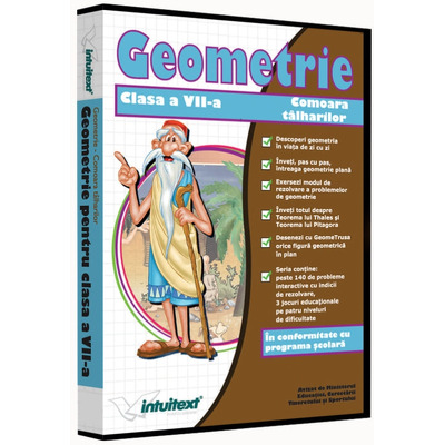 Comoara talharilor. Geometrie. Matematica clasa a VII-a (Kit)