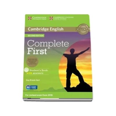 Complete First Student's Book Pack (Student's Book with Answers with CD-ROM, Class Audio CD) - Guy Brook-Hart
