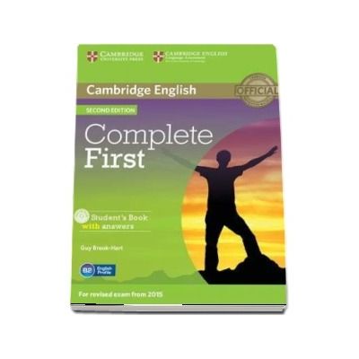 Complete First Student's Book with Answers with CD-ROM - Guy Brook-Hart