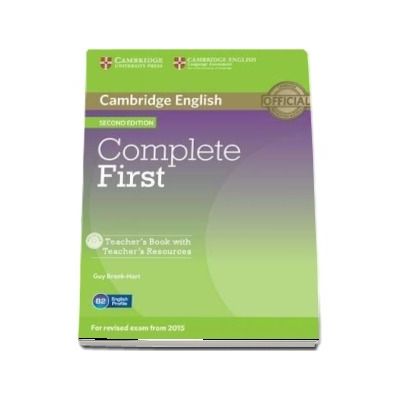 Complete First Teacher's Book with Teacher's Resources CD-ROM - Guy Brook-Hart