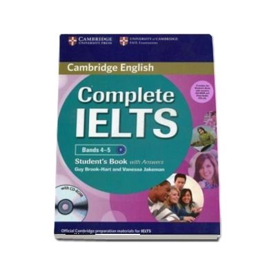 Complete IELTS Bands 4-5 Student's Pack (Student's Book with Answers with CD-ROM and Class Audio CD)