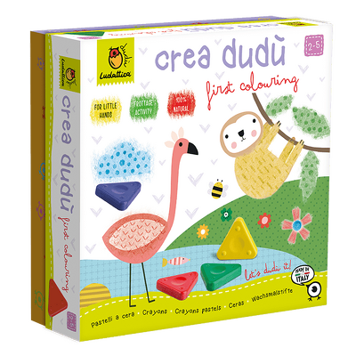 Creeaza cu mine. Creioane cerate, Ludattica, 2-3 ani +
