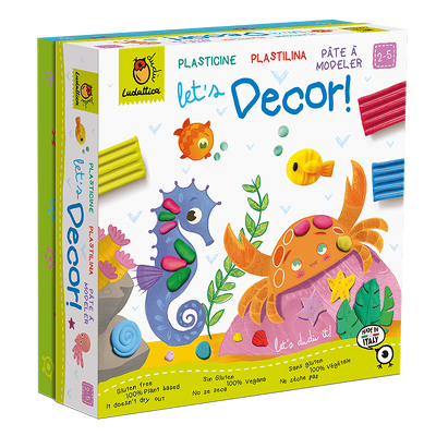 Creeaza cu mine, joc indemanare - Hai sa decoram, Ludattica, 2-3 ani +