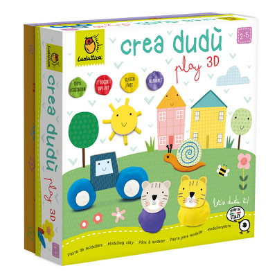 Creeaza cu Mine: Modele 3D din Plastilina, Ludattica, 2 ani+