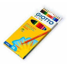 Creioane colorate Elios, 12 bucati, Giotto