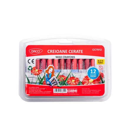 Creioane color cerate, 12 buc CC7012